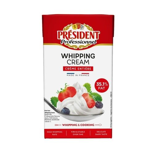 總統牌 Président 動物性鮮奶油（35%乳脂）