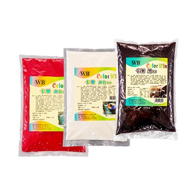 WB 卡樂調色淋面（黑、白、紅）（葷食）